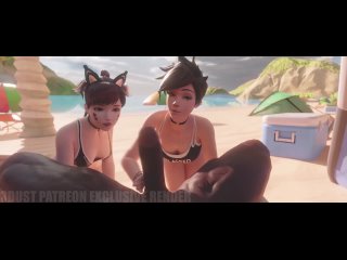 overwatch 3d hentai animation | overwatch hentai porn 3d